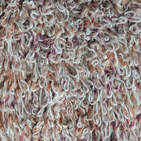 Anthropologie Hand knit vest by Dollie Boho 60's brown cream green size xs/s - Picture 8 of 10